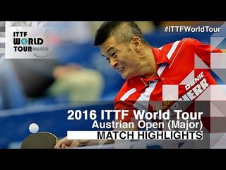 2016 Austrian Open Highlights: Chen Weixing vs Maharu Yoshimura (R32)