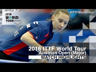 2016 Austrian Open Highlights: Mima Ito vs Sofia Polcanova (1/4)