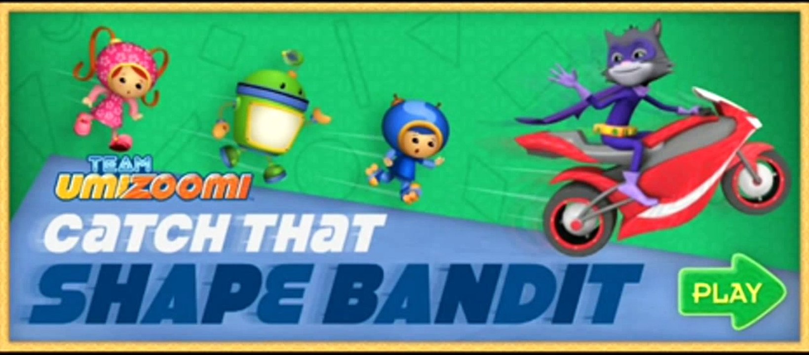 Team Umizoomi | Umizoomi Catch that Shape Bandit | Game HD Online