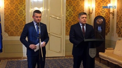 ZÁZNAM: TK premiéra R. Fica a podpredsedu vlády pre investície P. Pellegriniho