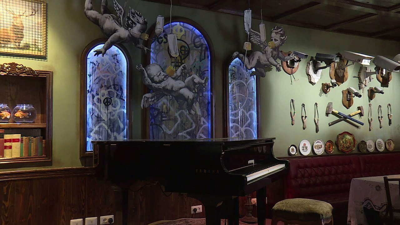"Die schlechteste Aussicht der Welt": Banksy-Hotel in Bethlehem