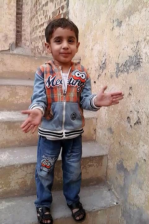 میرے پیارے بیٹے چوھدری محمد علی کی خوبصورت آواز میں سُنیں آپ چوں چوں چاچا