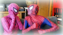 SPIDERMAN VS FROZEN ZOMBIE !! Superheroes Halloween Party w/ Funny Children Zombies Movies