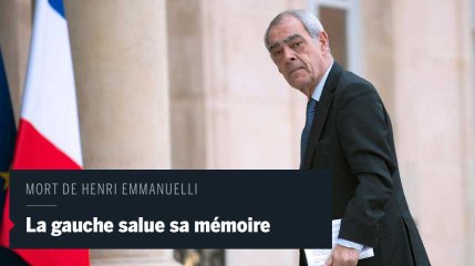 Hollande et Hamon réagissent à la mort d'Henri Emmanuelli