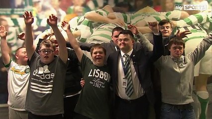 The story of Celtic fan Alex O'Donnell, who proved that anyone can achieve their football dream.
