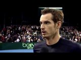 Interview: Andy Murray (GBR) after winning first rubber