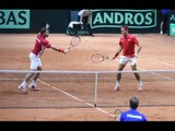 Highlights: Benneteau/Gasquet (FRA) v Federer/Wawrinka (SUI)