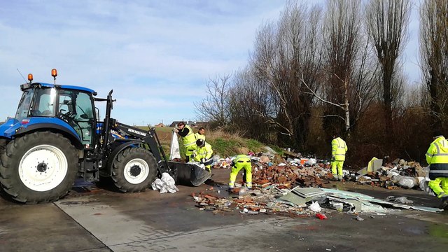 La ville de Mouscron lutte contre le phénomène des dépôts sauvages (partie 1)