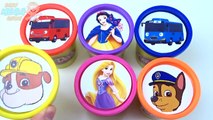 Cups Stacking Toys Play Doh Clay Frozen Princess Disney Paw Patrol Peppa Pig The Little Bu