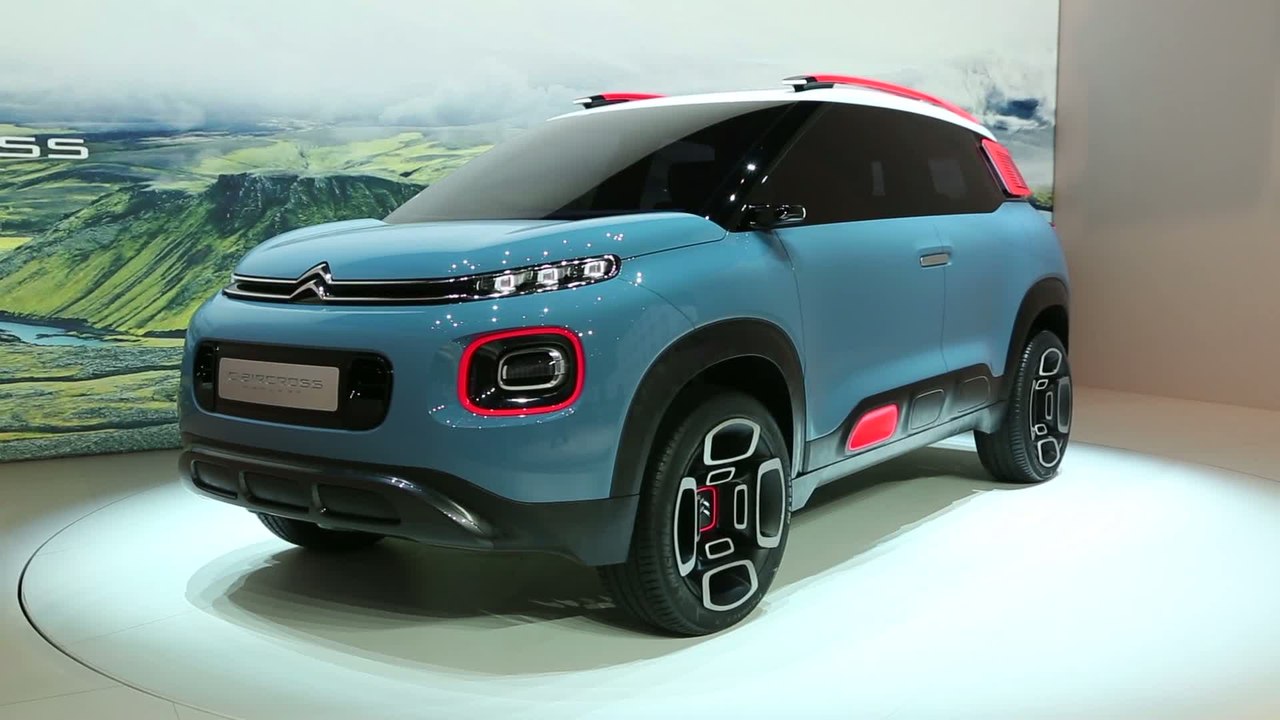 Genève 2017 : Citroën C-Aircross Concept