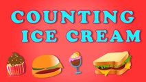 Ice Cream 123s | Counting Song, 123 Nursery Rhyme, Toddler Sing Along, Kindergarten Number