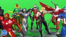 Captain America Civil War Toy Figures · Disney Store · Marvels Avengers Deluxe Figure Set by GPB