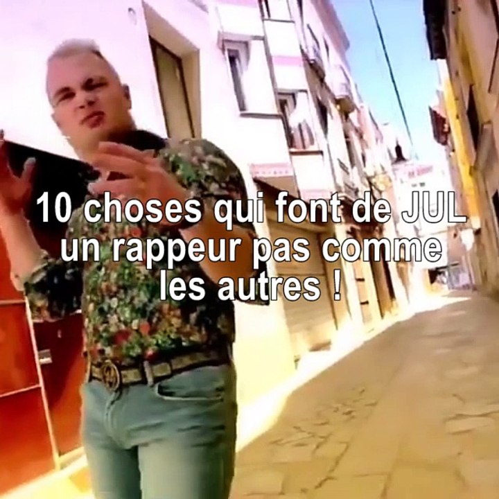10 choses qui font de JUL un rappeur pas comme les autres !