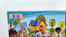 Play Doh Clay Buddy Doc McStuffins Building Surprise Eggs Toys Disney Junior Médico Plasti