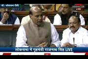 Home Minister Rajnath Singh Speech In Parliament