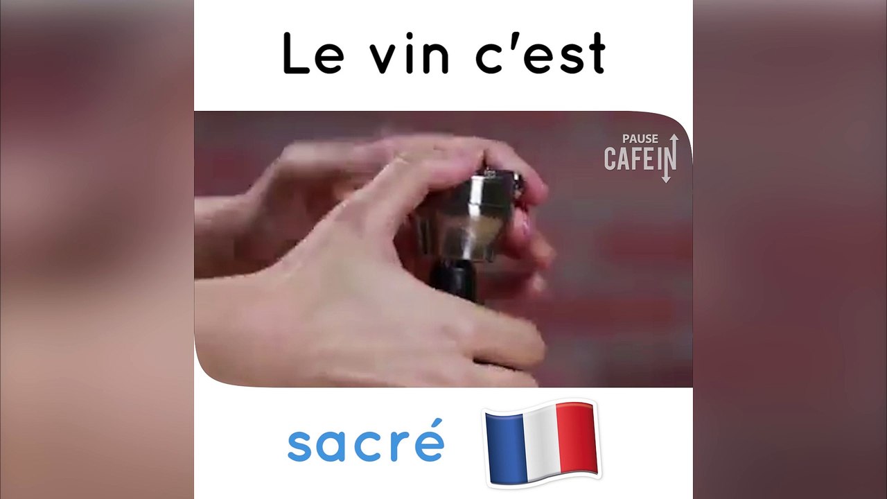 Pour ne pas que tes potes descendent une bouteille de tes parents...