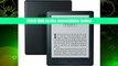 PDF Kindle E-reader - Black, 6