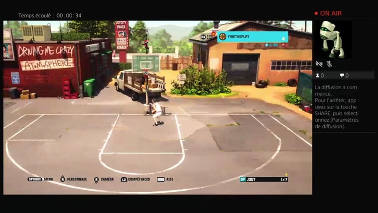 Diffusion PS4 en direct de FIRETHEPLAY (2)