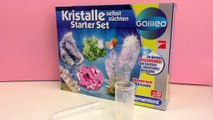 Kosmos Experimentierkasten - Pinke Kristalle Züchten | Unboxing und Demo