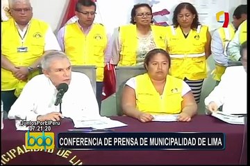 MML: Castañeda Lossio se pronuncia sobre puentes y respalda a gerente de Emape