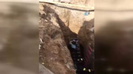 7 Metrelik Çukura Düşen Çocuk Böyle Kurtarıldı