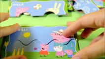 Peppa Pig Puzzle Toy Learning activity Rompecabezas Puzzle Games Episode 1 Lets play and