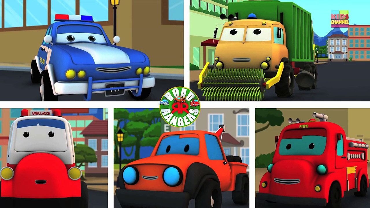 Road Rangers | Frank The Garbage Truck | Garbage Truck Song