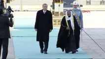 Cumhurbaşkanı Erdoğan Kuveyt Emiri'ni Beştepe'de Karşıladı