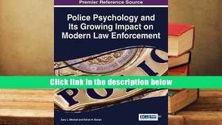 PDF [Download]  Police Psychology and Its Growing Impact on Modern Law Enforcement (Advances in