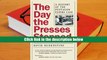 Popular Book  The Day the Presses Stopped: A History of the Pentagon Papers Case  For Online