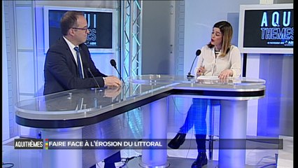 Aqui thèmes -  L'érosion du littoral
