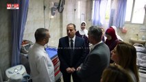 محافظ الإسكندرية يتفقد مستشفى شرق المدينة ومخابز المنتزه