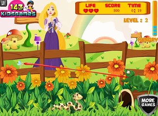 Рапунцель голодных животных лучшие игры для малышей