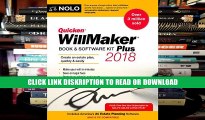 Books Quicken Willmaker Plus 2018 Edition: Book   Software Kit Download Full PDF