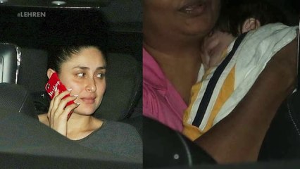 Kareena Kapoor’s Baby Taimur Ali Khan’s First PUBLIC Appearance