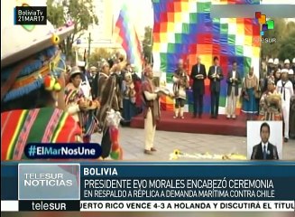 Bolivia reivindica su defensa por una salida soberana al mar