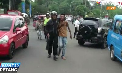 Sopir Angkot di Depok Gelar Demo & "Sweeping"