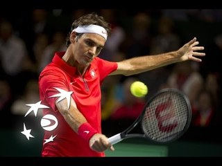 Highlights: Roger Federer (SUI) v Andrey Golubev (KAZ)