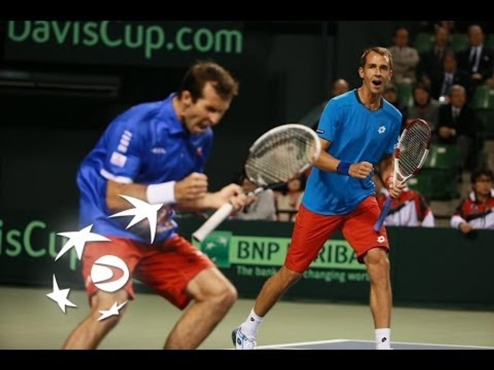 Highlights: Tatsuma Ito/Yasutaka Uchiyama (JPN) v Radek Stepanek/Lukas Rosol (CZE)