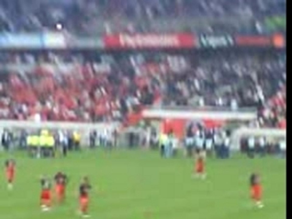 PSG-OM entrée des joueurs