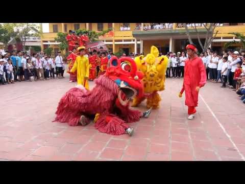 Múa Lân,Múa Kỳ Lân,Múa Sư Tử Vui Nhộn Nhất Full HD 1080 p
