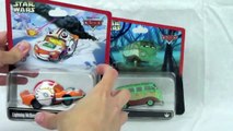 Star Wars Disney Cars Unboxing Adventure Using The Force, Jedi and Lightsabers STAR WARS W