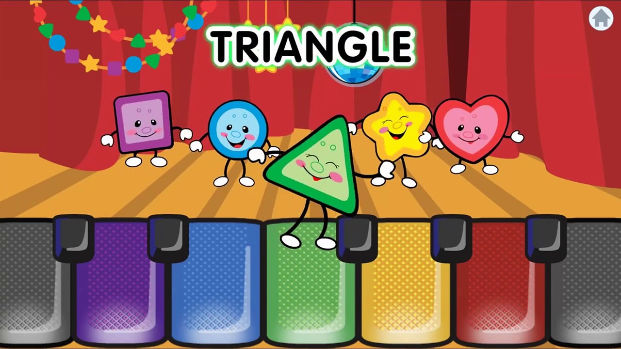 Kids Games Shapes & Colors Music Show, Babies Learn Color & Shape By Fisher Price