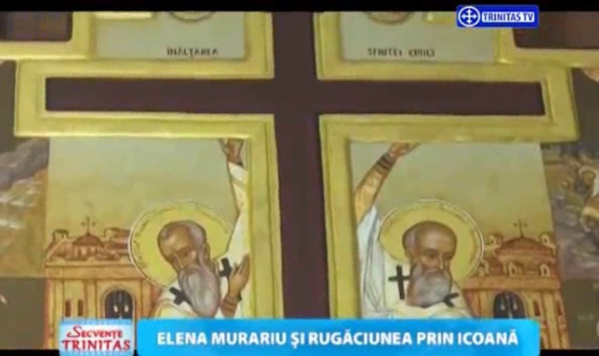 ELENA MURARIU si rugaciunea prin icoana - (TRINITAS TV)