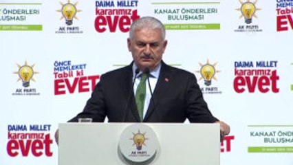 Başbakan Yıldırım: "Ak Parti Sorunları, Torunlara Havale Eden Bir Parti Değildir"