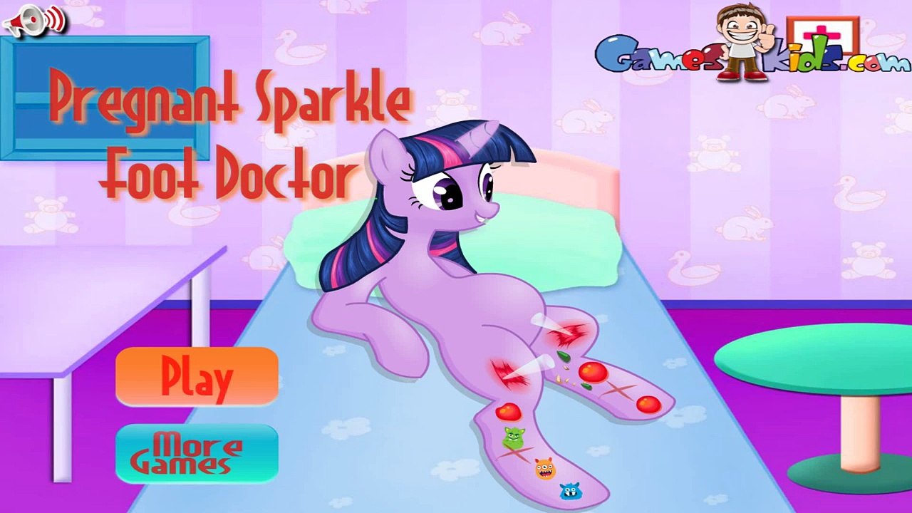 My Little Pony Twilight Sparkle Pregnant Foot Doctor - Best Baby Games