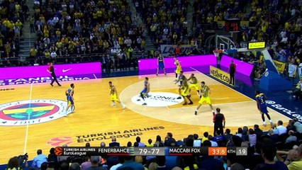 Highlights - Fenerbahce Istanbul 79-81 Maccabi FOX Tel Aviv - 21.03.2017
