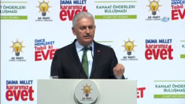Başbakan Binali Yıldırım: İnşallah Evet Çıkacak Terör Örgütü de Bitecek