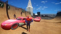 Spiderman dansent, 100 Flash McQueen Disney Cars 2 | Dessin animé pour enfant