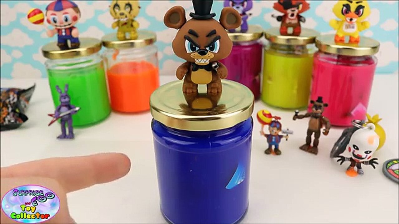 Пять ночей в Фредди ФНАФ сюрприз слизь эпизод яйца сюрприз игрушка и коллектор сайт setc